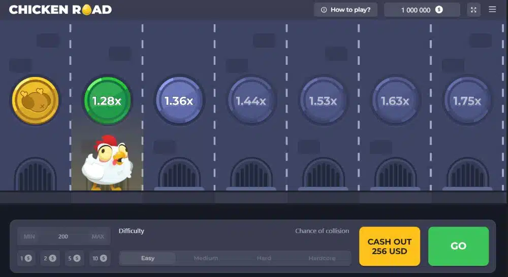 How to play Chicken Cross.